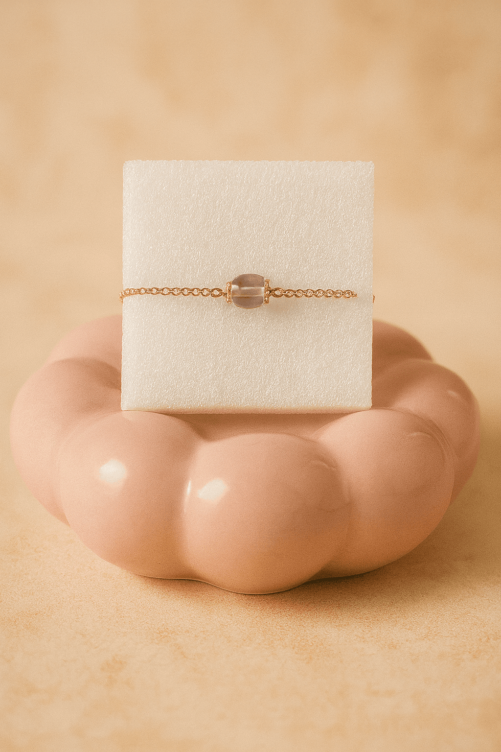 Minimal Bead Chain Bracelet