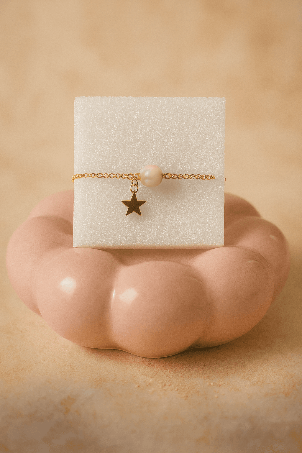 Star Bead Charm Bracelet