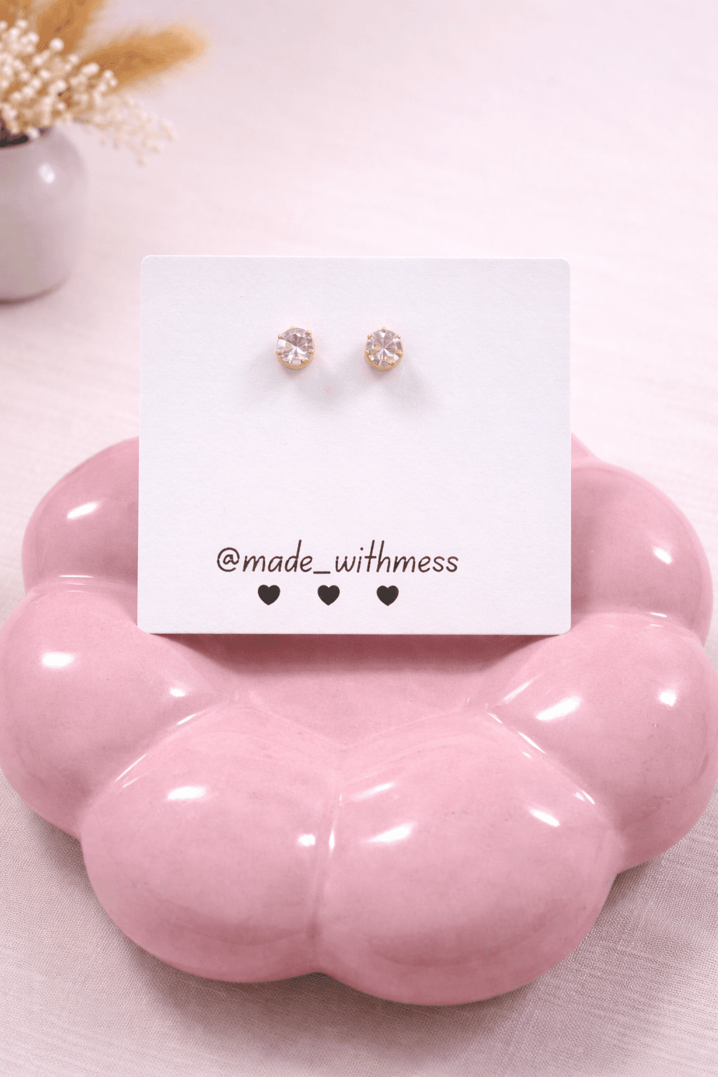 Shiny Rhinestone Studs