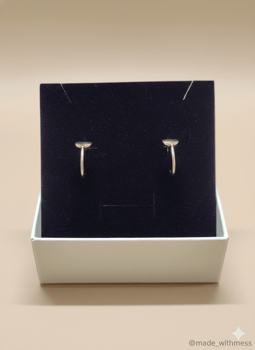 Sleek Heart Hoop