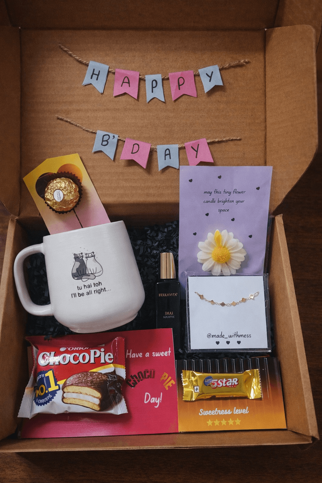 Hamper with Gifts and Treats